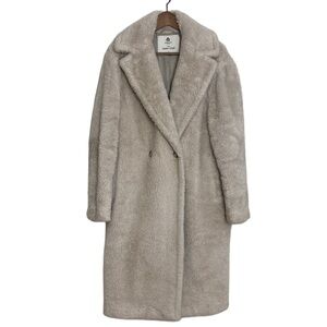 Babaton Cream Teddy Jacket